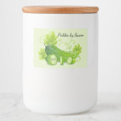 Siegel für das Canning Lebensmitteletikett (Vorderseite)