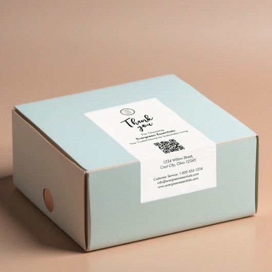 Siegel für das Logo "Minimalistisches Unternehmen" Aufkleber