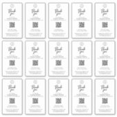 Siegel für das Logo "Minimalistisches Unternehmen" Aufkleber (Vorderseite)