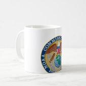 SIEGEL für das von der NOAA beauftragte Korps Kaffeetasse (Vorderseite Links)