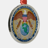 SIEGEL für das von der NOAA beauftragte Korps Silbernes Ornament (Rechts)