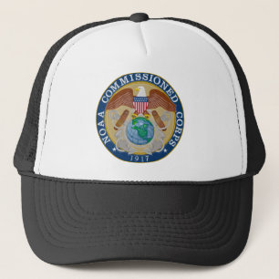 SIEGEL für das von der NOAA beauftragte Korps Truckerkappe