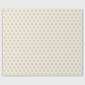 Siegel für die Einführung des Logos Präsident Trum Geschenkpapier (Flach)