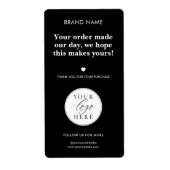 Siegel für moderne benutzerdefinierte Geschäftsfel (Vorne)