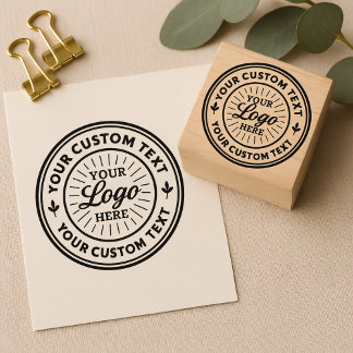 Siegel für Personalisiertes Logo-Branding für Unte Gummistempel
