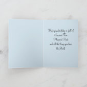 Siegel Geburtstagskarte Karte (Innenseite)