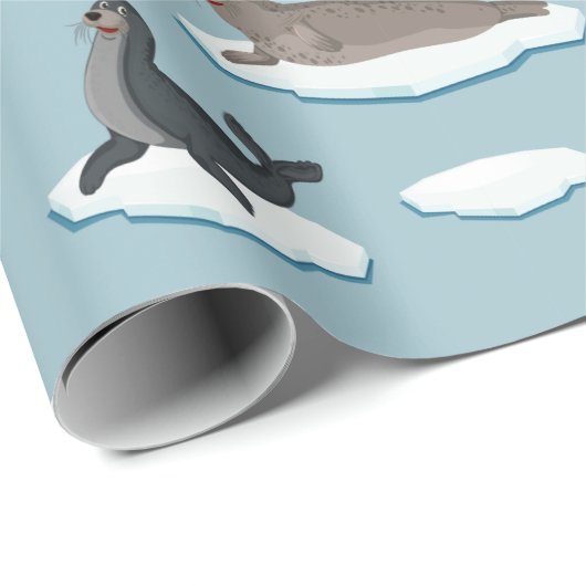 Siegel Geschenkpapier (Rolleneckpunkt)