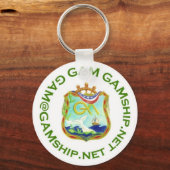 Siegel grün schlüsselanhänger (Vorderseite)