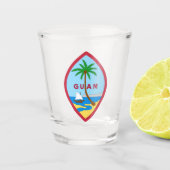 Siegel Guam Schnapsglas (Vorderseite)
