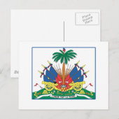 Siegel HAITI Postkarte (Vorne/Hinten)