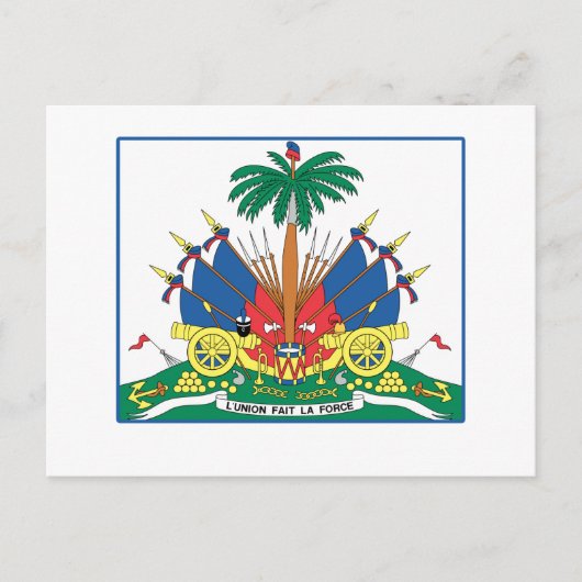 Siegel HAITI Postkarte (Vorderseite)