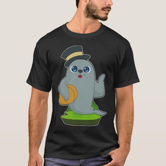 Siegel Halloween Pumpkin T-Shirt (Vorderseite)
