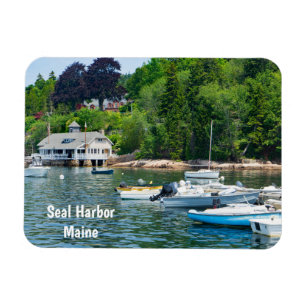 Siegel Harbour in Maine Magnet