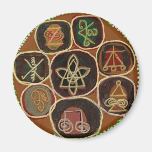 SIEGEL HEAL: Karuna Reiki Emblem Magnet