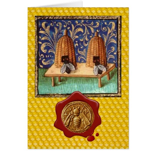 Siegel "HONEY BEX", RINDFLEISCH/Bienenzucht (Vorne)