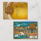 Siegel "HONEY BEX", RINDFLEISCH/Bienenzucht Visitenkarte (Vorne/Hinten)