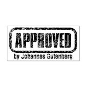 Siegel Ihre Genehmigung mit Stil: Personalisiert Permastempel (Design)