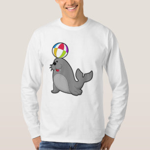 Siegel im Wassersport mit Wasserpolo T-Shirt