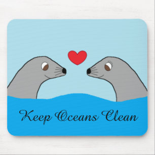 Siegel in Liebe Mousepad