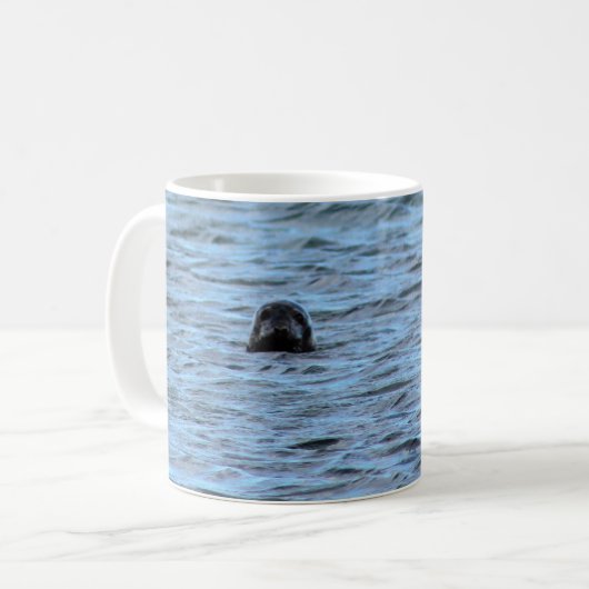 Siegel in Orkney (Schottland) Kaffeetasse (Vorderseite Links)