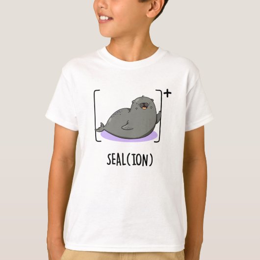 Siegel Ion Funny Sea Lion Pub T-Shirt (Vorderseite)