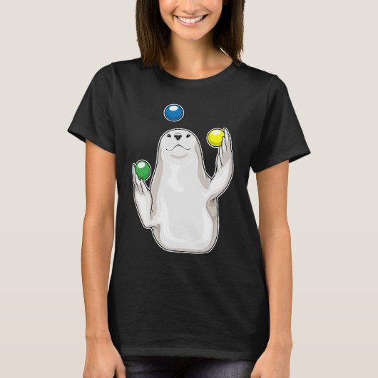 Siegel Juggler Juggle T-Shirt (Vorderseite)