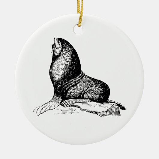 Siegel Keramik Ornament (Vorne)