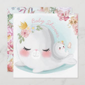 Siegel Kinderdusche Einladung (Vorne/Hinten)