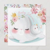 Siegel Kinderdusche Einladung (Vorne/Hinten)