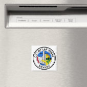 Siegel Las Vegas (Nevada) Magnet (In Situ (Geschirrspüler))