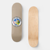 Siegel Las Vegas (Nevada) Skateboard (Vorderseite)