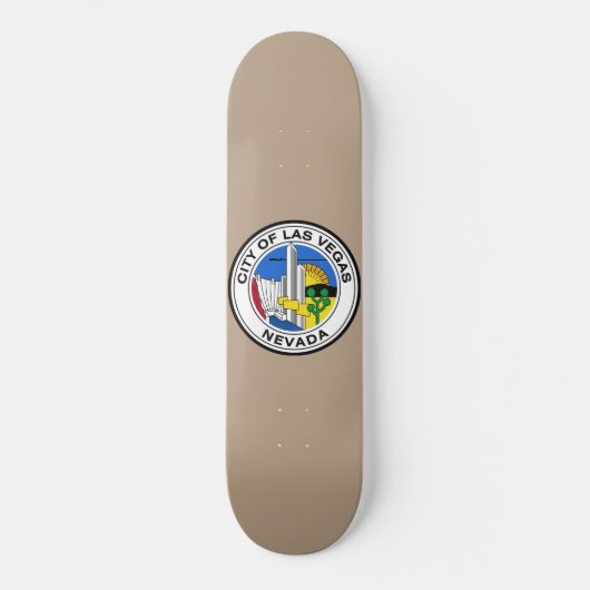 Siegel Las Vegas (Nevada) Skateboard (Vorderseite)