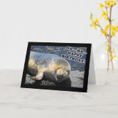 Siegel Laughing Ha Happy Birthday Karte (Gelbe Blume)