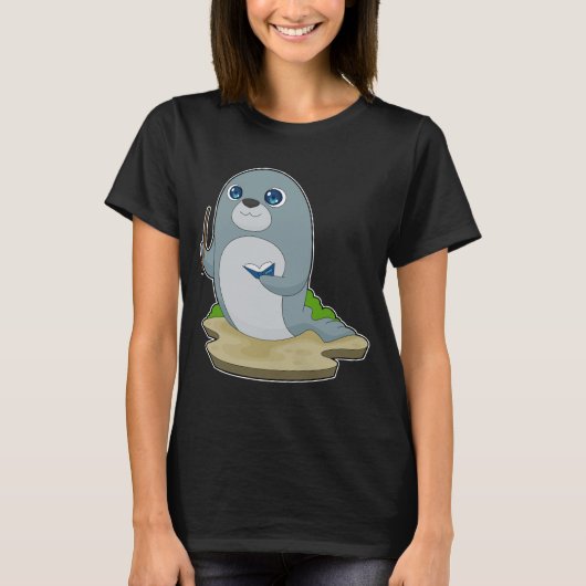 Siegel Lehrerbuch T-Shirt (Vorderseite)