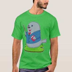Siegel Lehrerin Buchschule T-Shirt