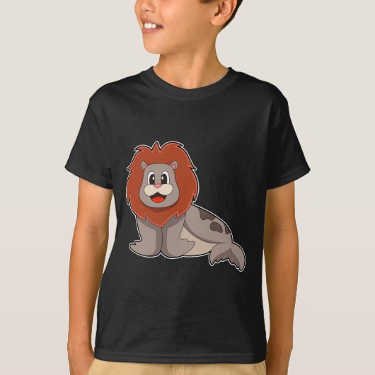 Siegel Lion T-Shirt (Vorderseite)