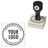 Siegel-Logo-Rubber-Briefmarke rund skaliert Gummistempel (Stempel)