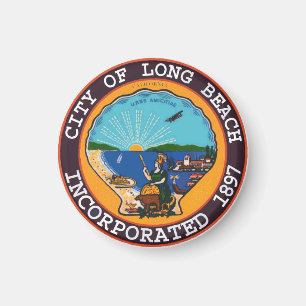 Siegel Long Beach, Kalifornien Magnet