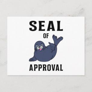 Siegel Meereswelt Tier Niedlich Sea Lion Siegel Lo Postkarte
