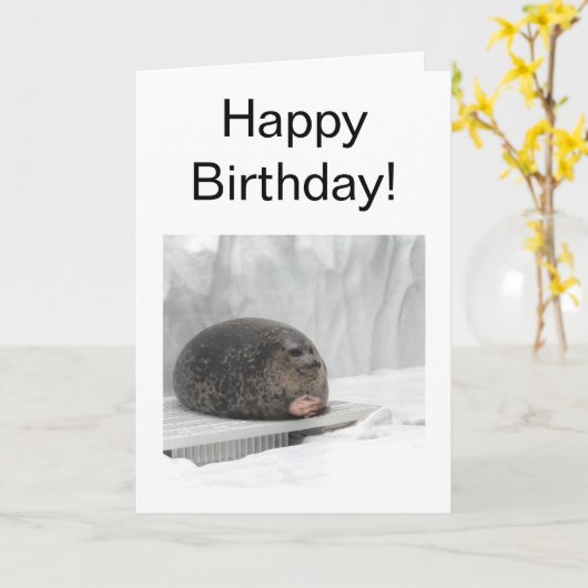 Siegel-Meme für geklappte Karten (Gelbe Blume)