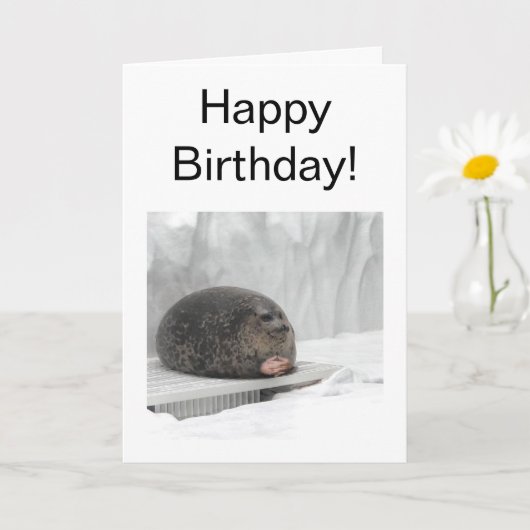 Siegel-Meme für geklappte Karten (Kleine Pflanze)