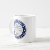 Siegel Miami Beach, Florida Kaffeetasse (Vorderseite Links)