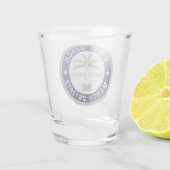 Siegel Miami Beach, Florida Schnapsglas (Rückseite)