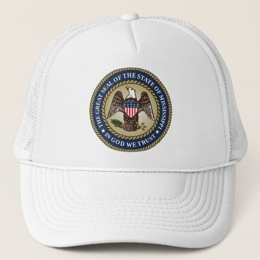 Siegel Mississippi Truckerkappe (Vorderseite)