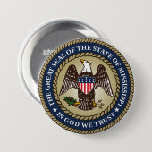 Siegel Mississippi (US-Staat) Button (Vorne & Hinten)