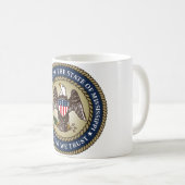 Siegel Mississippi (US-Staat) Kaffeetasse (VorderseiteRechts)