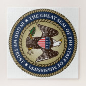 Siegel Mississippi (US-Staat) Puzzle (Horizontal)
