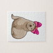 Siegel mit Band Puzzle (Horizontal)