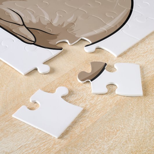 Siegel mit Band Puzzle (Seite)