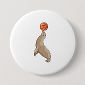 Siegel mit Basketball Button (Vorderseite)